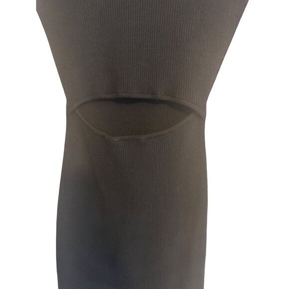 2/$30 NWT Wilfred Free 2XS Black Cut Out Bodycon Ribbed Mini - Picture 6 of 16